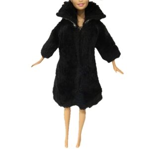 Fab Lu Babs Vintage Barbie Clone Faux Fur Evening Coat (1960s)